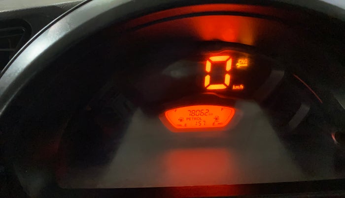 2020 Maruti S PRESSO VXI CNG, CNG, Manual, 78,051 km, Odometer Image