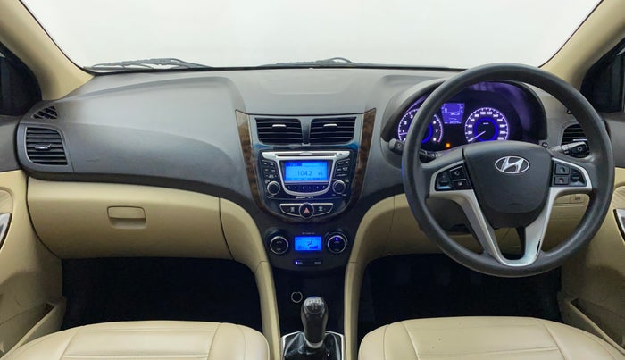 2012 Hyundai Verna FLUIDIC 1.6 VTVT SX, Petrol, Manual, 69,278 km, Dashboard