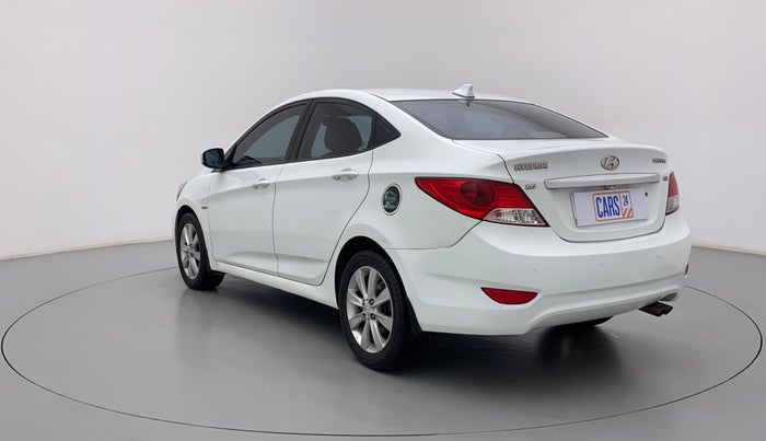 2012 Hyundai Verna FLUIDIC 1.6 VTVT SX, Petrol, Manual, 69,278 km, Left Back Diagonal
