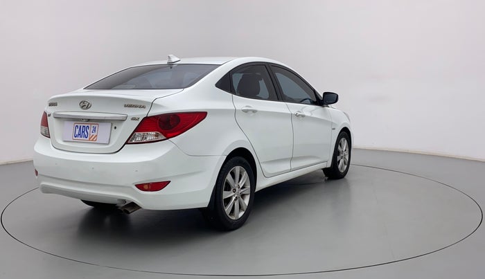 2012 Hyundai Verna FLUIDIC 1.6 VTVT SX, Petrol, Manual, 69,278 km, Right Back Diagonal