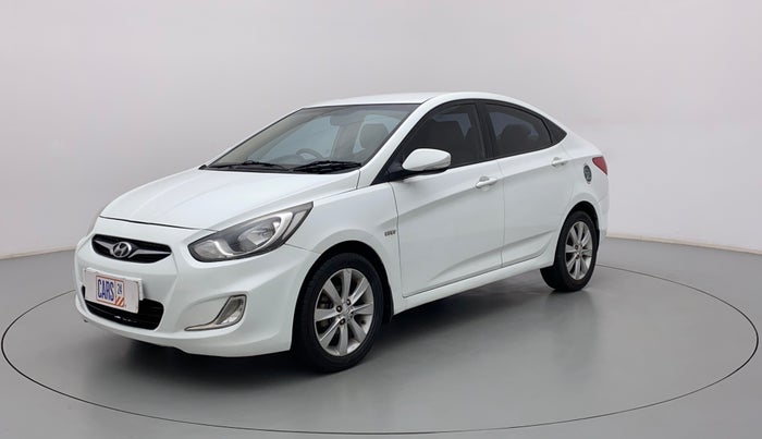 2012 Hyundai Verna FLUIDIC 1.6 VTVT SX, Petrol, Manual, 69,278 km, Left Front Diagonal