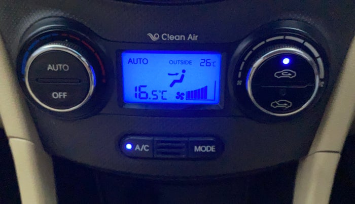 2012 Hyundai Verna FLUIDIC 1.6 VTVT SX, Petrol, Manual, 69,278 km, Automatic Climate Control