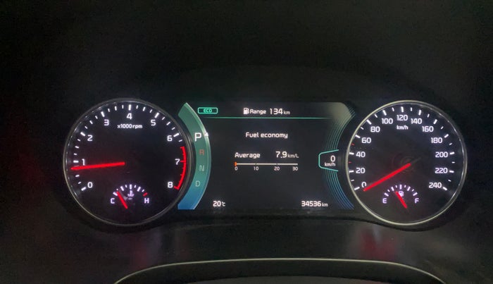 2020 KIA SELTOS GTX PLUS DCT 1.4 PETROL, Petrol, Automatic, 34,565 km, Odometer Image