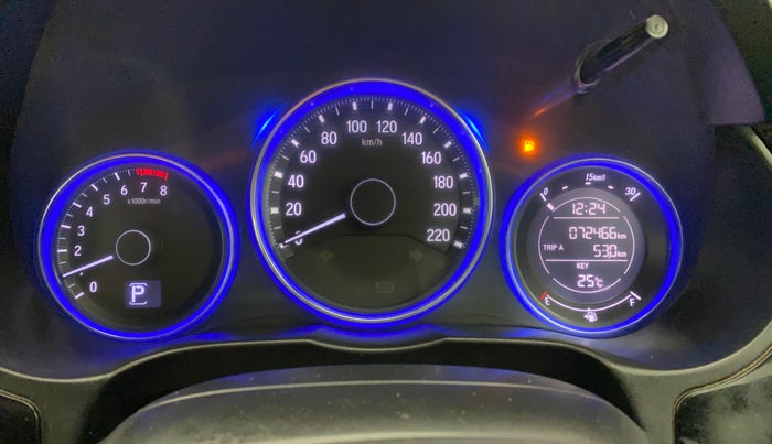 2016 Honda City 1.5L I-VTEC VX CVT, Petrol, Automatic, 72,466 km, Odometer Image