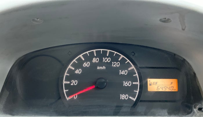 2012 Maruti Alto LXI, Petrol, Manual, 64,934 km, Odometer Image