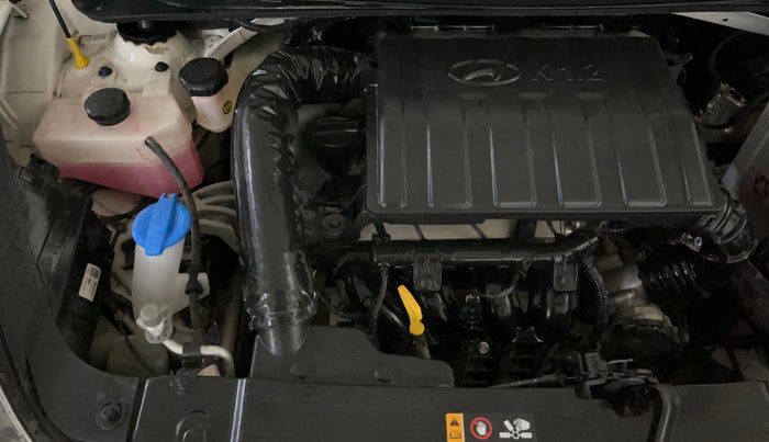 2021 Hyundai GRAND I10 NIOS SPORTZ AMT 1.2 KAPPA VTVT, Petrol, Automatic, 2,888 km, Engine View - Right