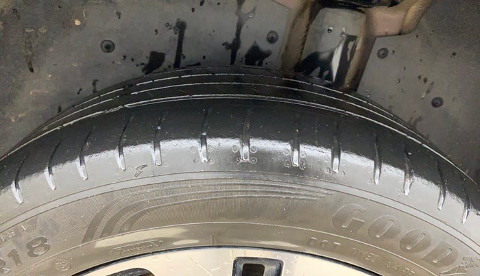 2021 MG HECTOR SHARP 1.5 PETROL CVT, Petrol, Automatic, 61,094 km, Left Rear Tyre Tread