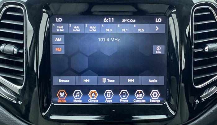 2019 Jeep Compass LIMITED PLUS 2.0 4*4, Diesel, Manual, 34,881 km, Infotainment System