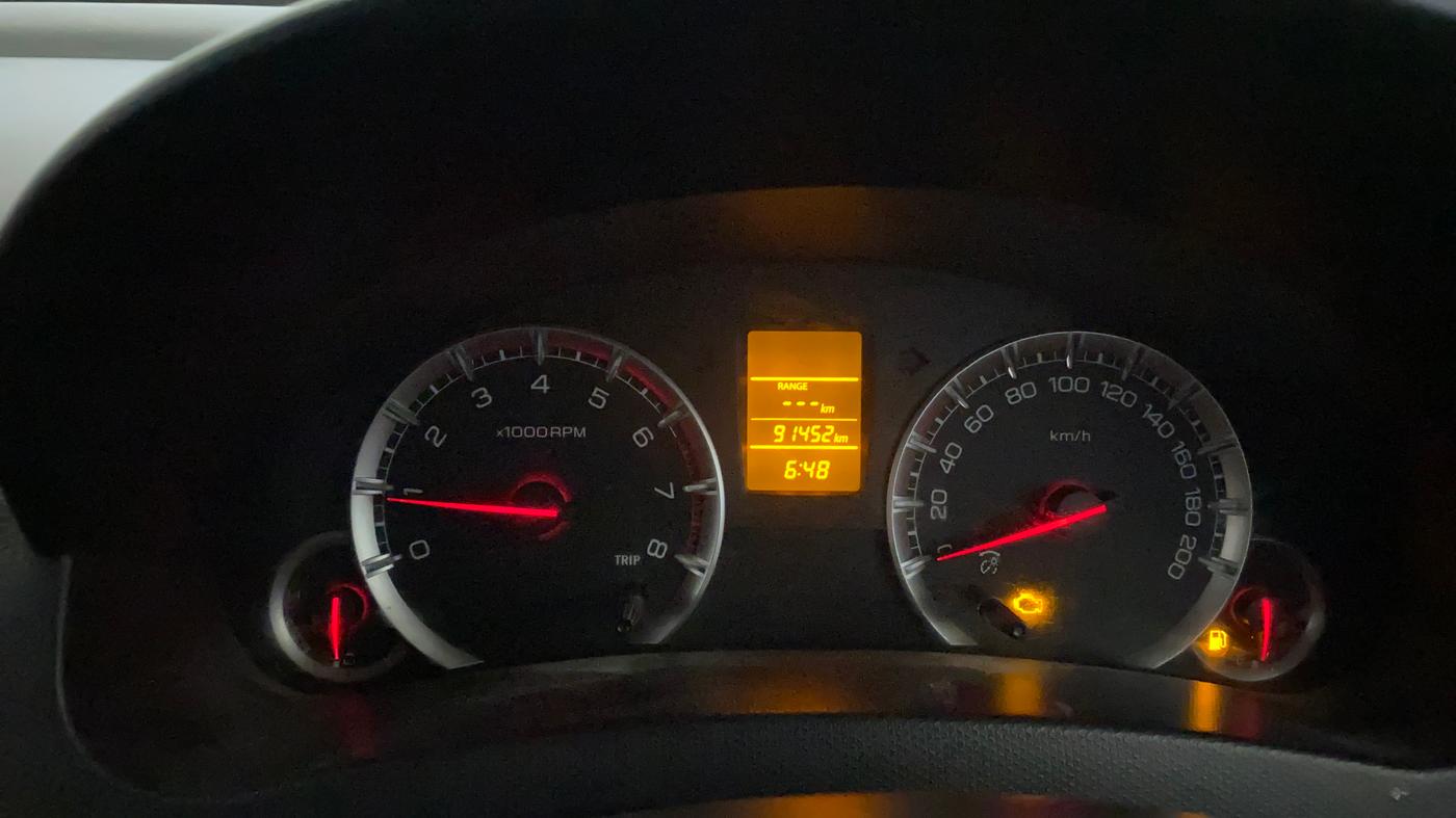 2015 Maruti Swift Dzire VXI, CNG, Manual, 91,737 km, Odometer Image