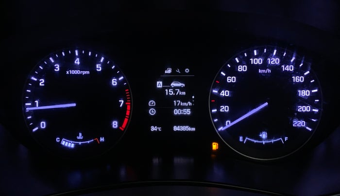 2016 Hyundai Elite i20 ASTA 1.2, Petrol, Manual, 84,419 km, Odometer Image