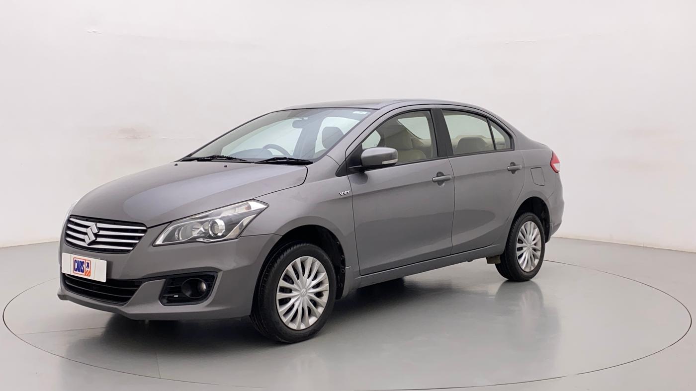 2015 Maruti Ciaz VXI+, Petrol, Manual, 98,152 km, Left Front Diagonal