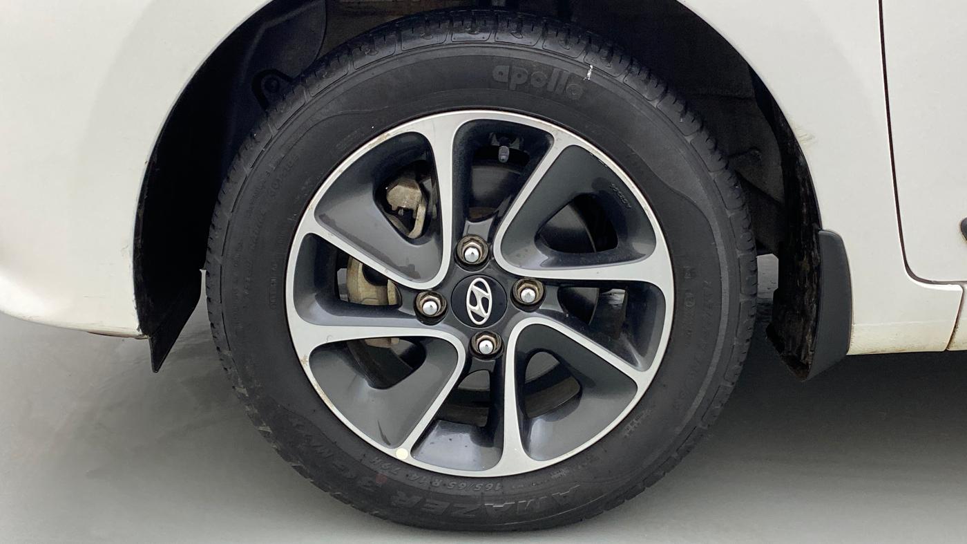 2017 Hyundai Grand i10 ASTA 1.2 KAPPA VTVT, Petrol, Manual, 24,743 km, Left Front Wheel