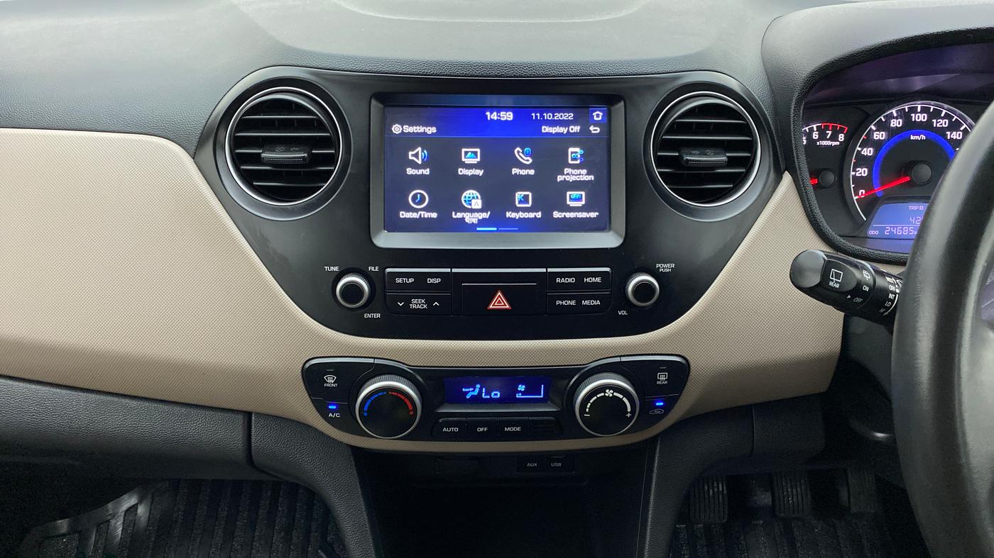 2017 Hyundai Grand i10 ASTA 1.2 KAPPA VTVT, Petrol, Manual, 24,743 km, Air Conditioner