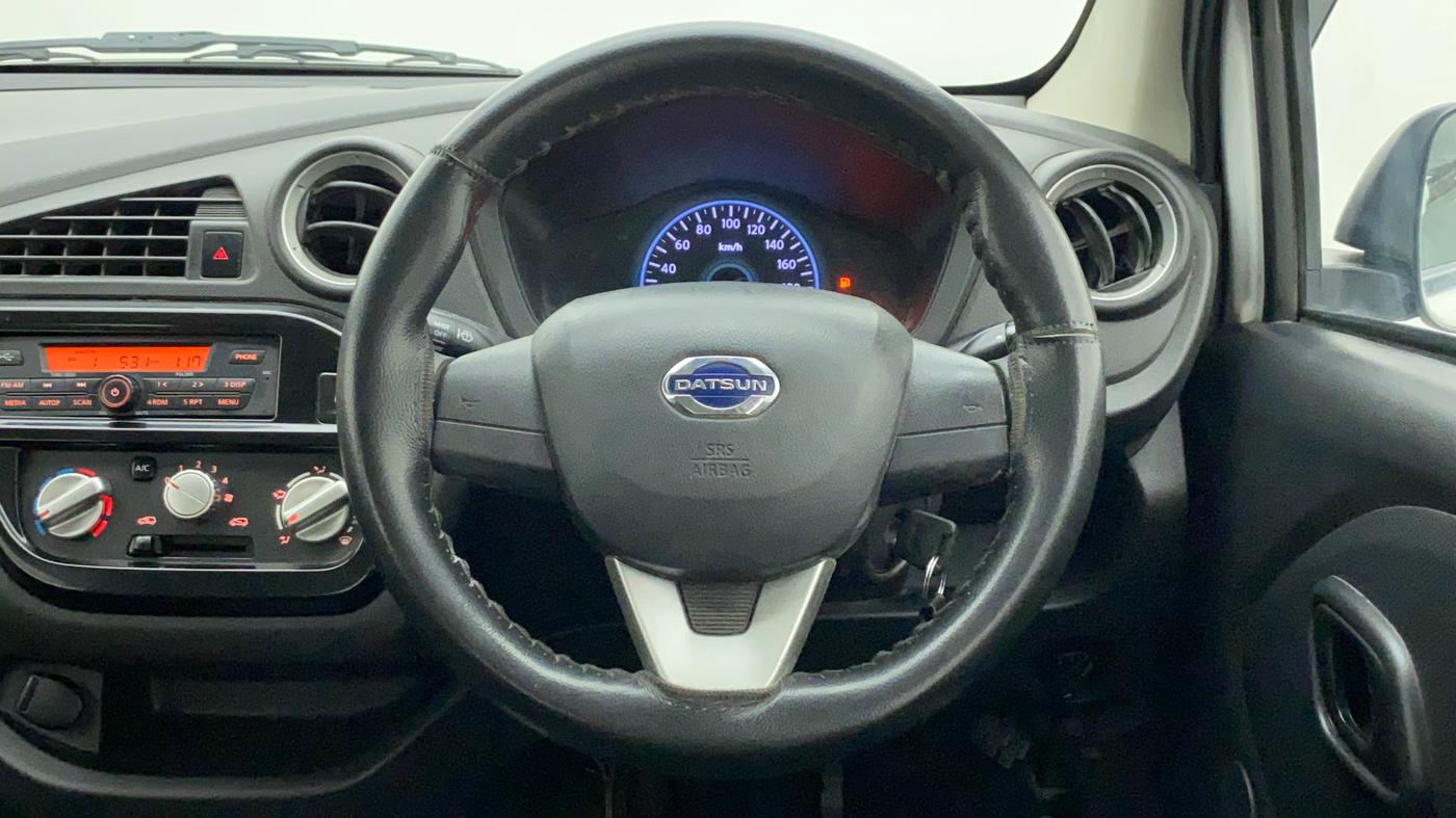 2018 Datsun Redi Go S 1.0, Petrol, Manual, 60,183 km, Steering Wheel Close Up