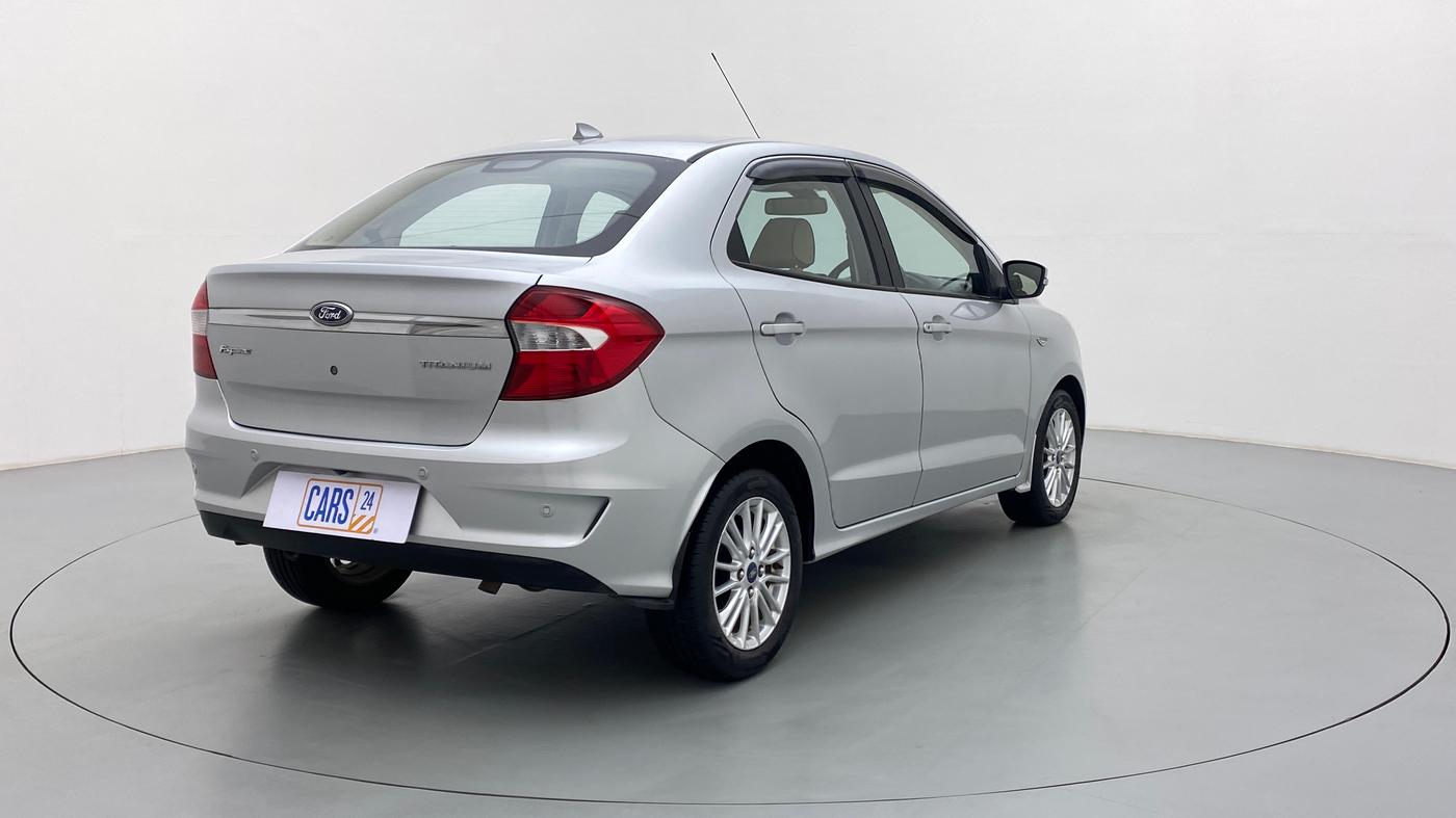2019 Ford Figo Aspire 1.2 TITANIUM+ PETROL, Petrol, Manual, 23,713 km, Right Back Diagonal
