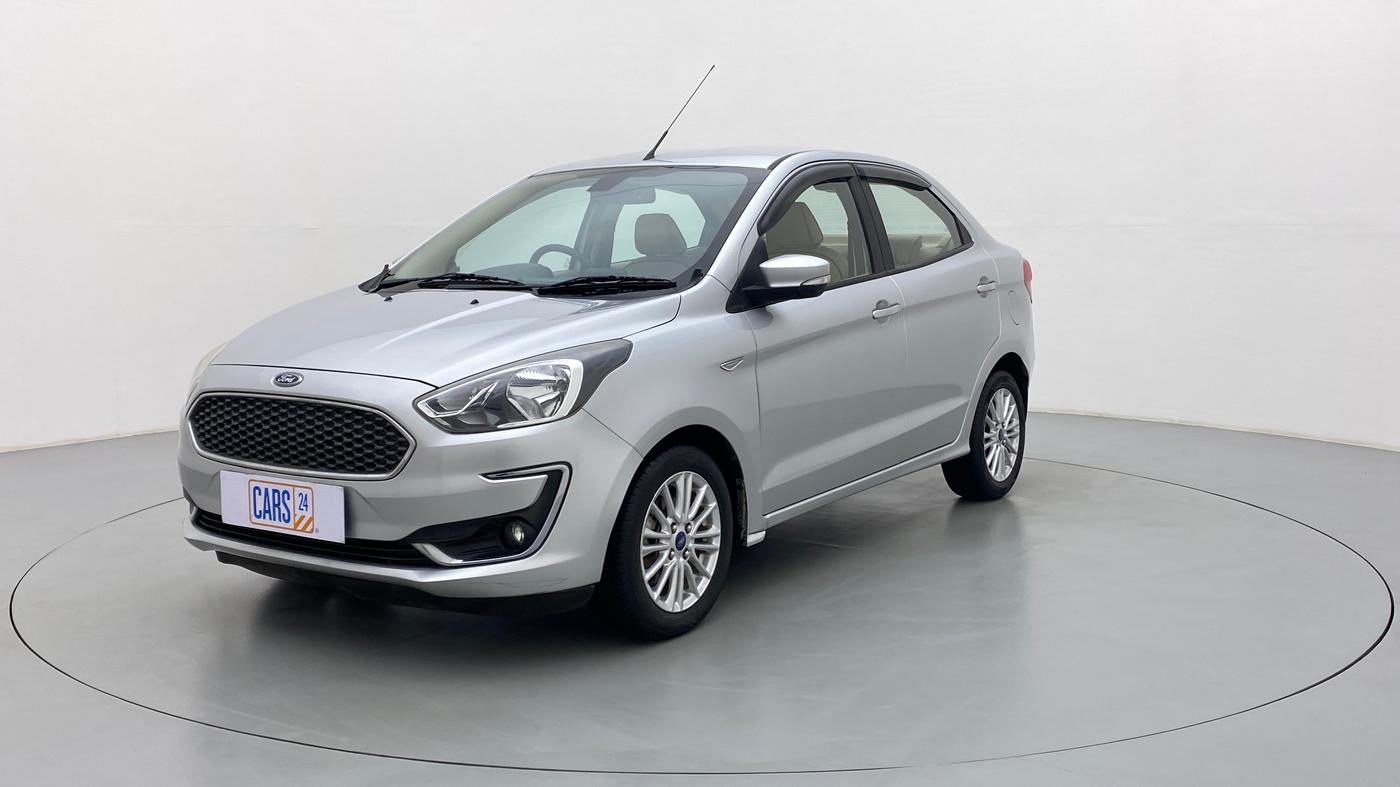 2019 Ford Figo Aspire 1.2 TITANIUM+ PETROL, Petrol, Manual, 23,713 km, Left Front Diagonal