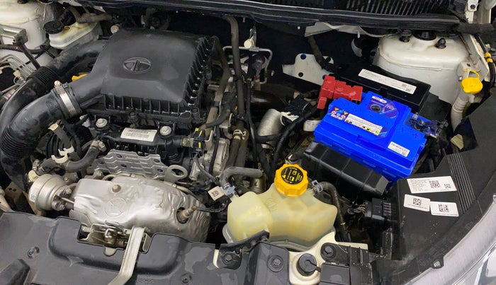 2021 Tata NEXON XZ PLUS PETROL, Petrol, Manual, 34,993 km, Engine View - Left