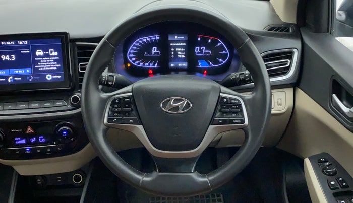 2021 Hyundai Verna SX 1.5 CRDI, Diesel, Manual, 57,719 km, Steering Wheel Close Up