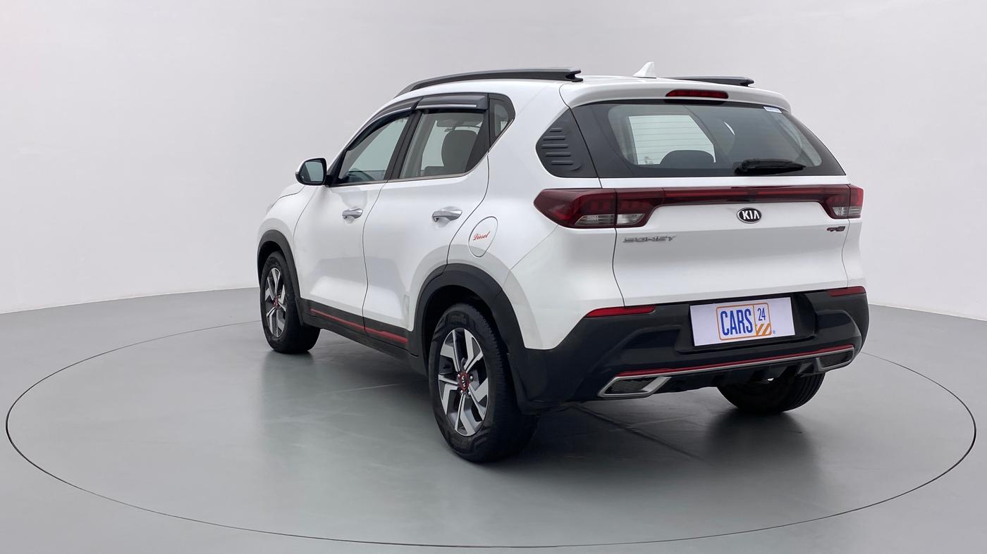 2020 KIA SONET GTX PLUS 1.5D  AT, Diesel, Automatic, 51,698 km, Left Back Diagonal