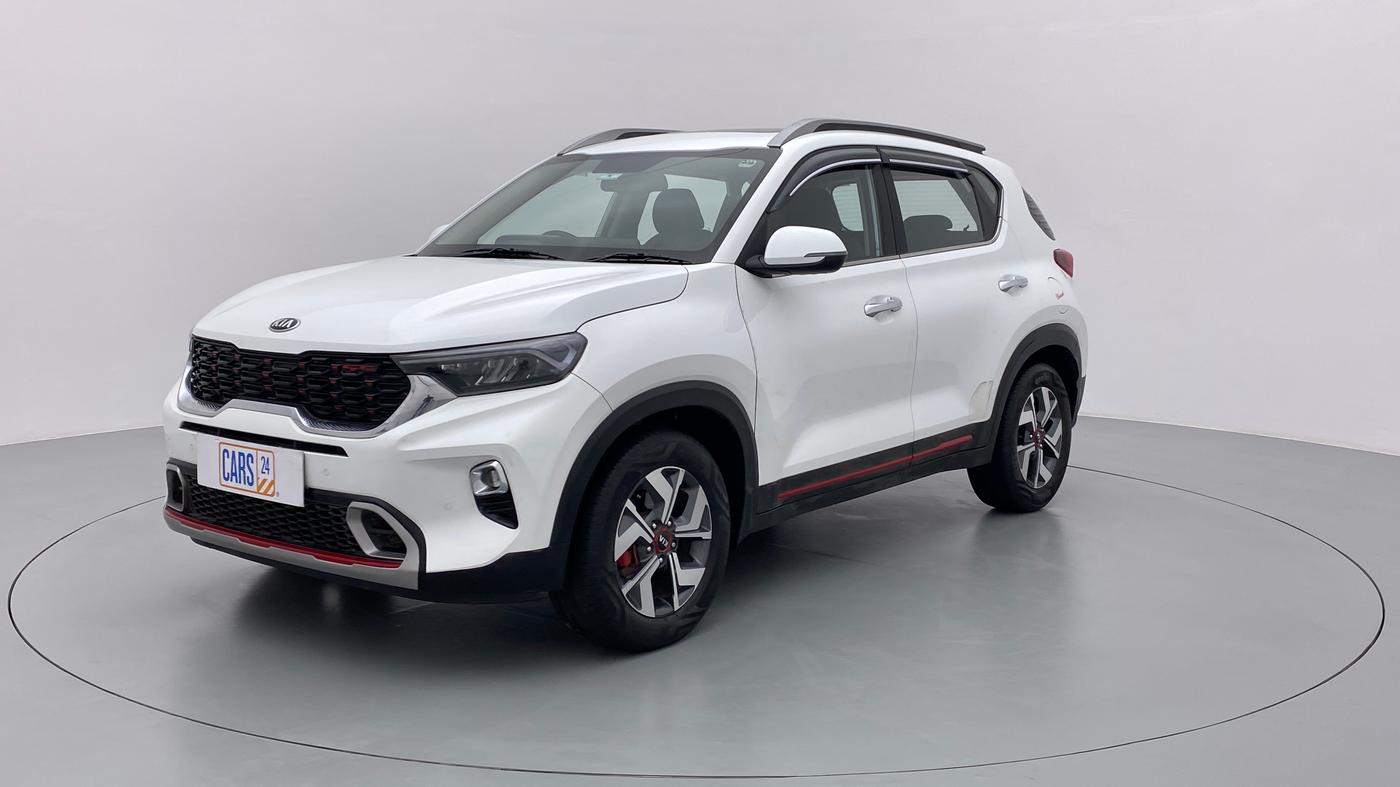 2020 KIA SONET GTX PLUS 1.5D  AT, Diesel, Automatic, 51,698 km, Left Front Diagonal