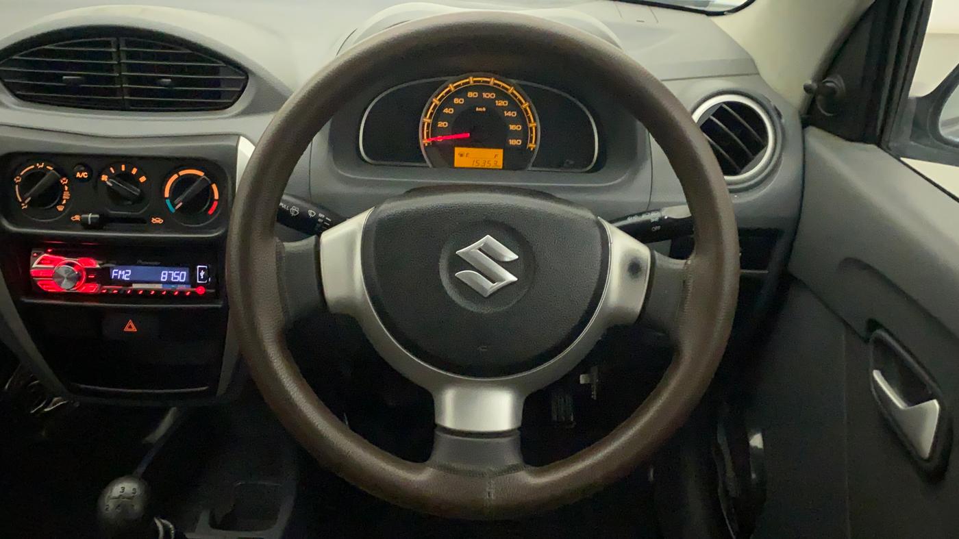 2013 Maruti Alto 800 LXI, Petrol, Manual, 15,353 km, Steering Wheel Close Up