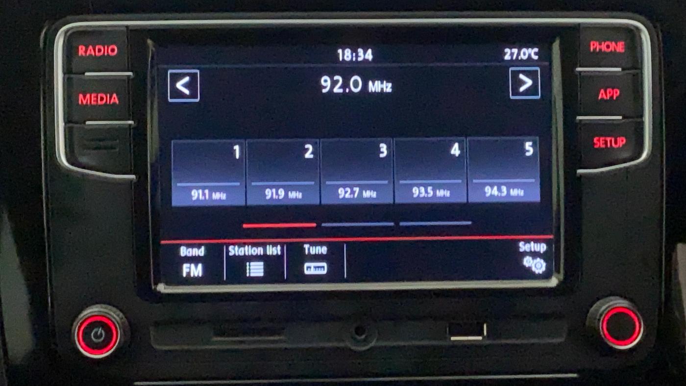 2021 Volkswagen Polo 1.0 GT TSI AT, Petrol, Automatic, 21,543 km, Infotainment System