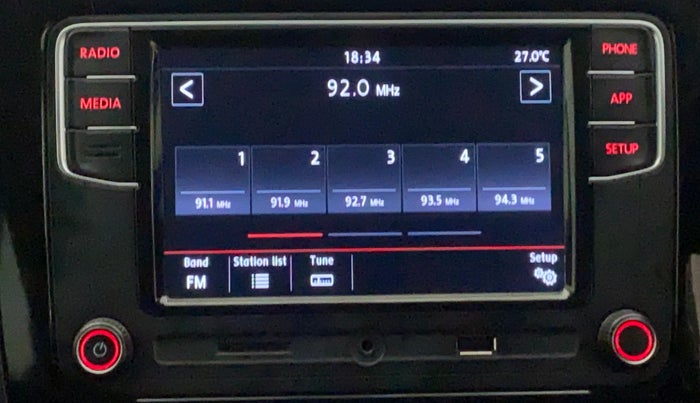 2021 Volkswagen Polo 1.0 GT TSI AT, Petrol, Automatic, 21,543 km, Infotainment System