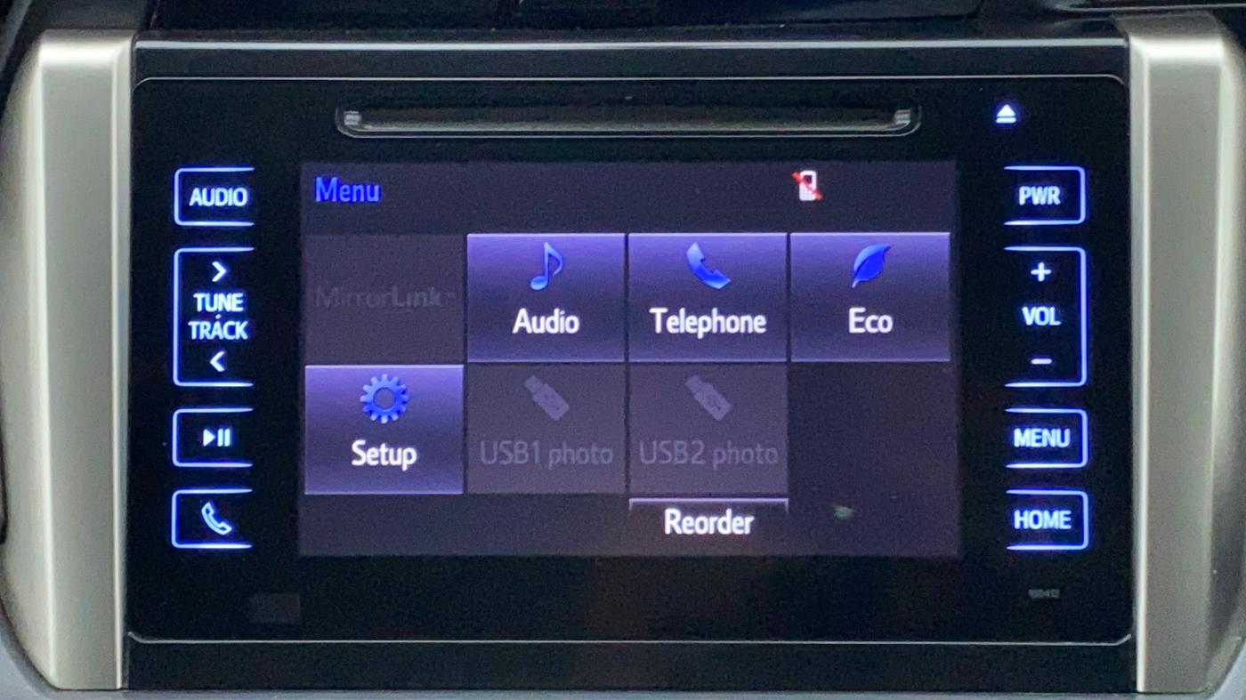 2018 Toyota Innova Crysta 2.4 GX 8 STR, Diesel, Manual, 32,472 km, Infotainment System