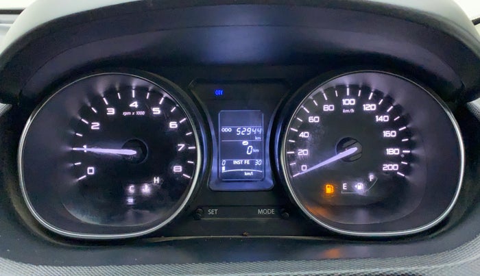2018 Tata Tiago XZ PETROL, Petrol, Manual, 52,944 km, Odometer Image