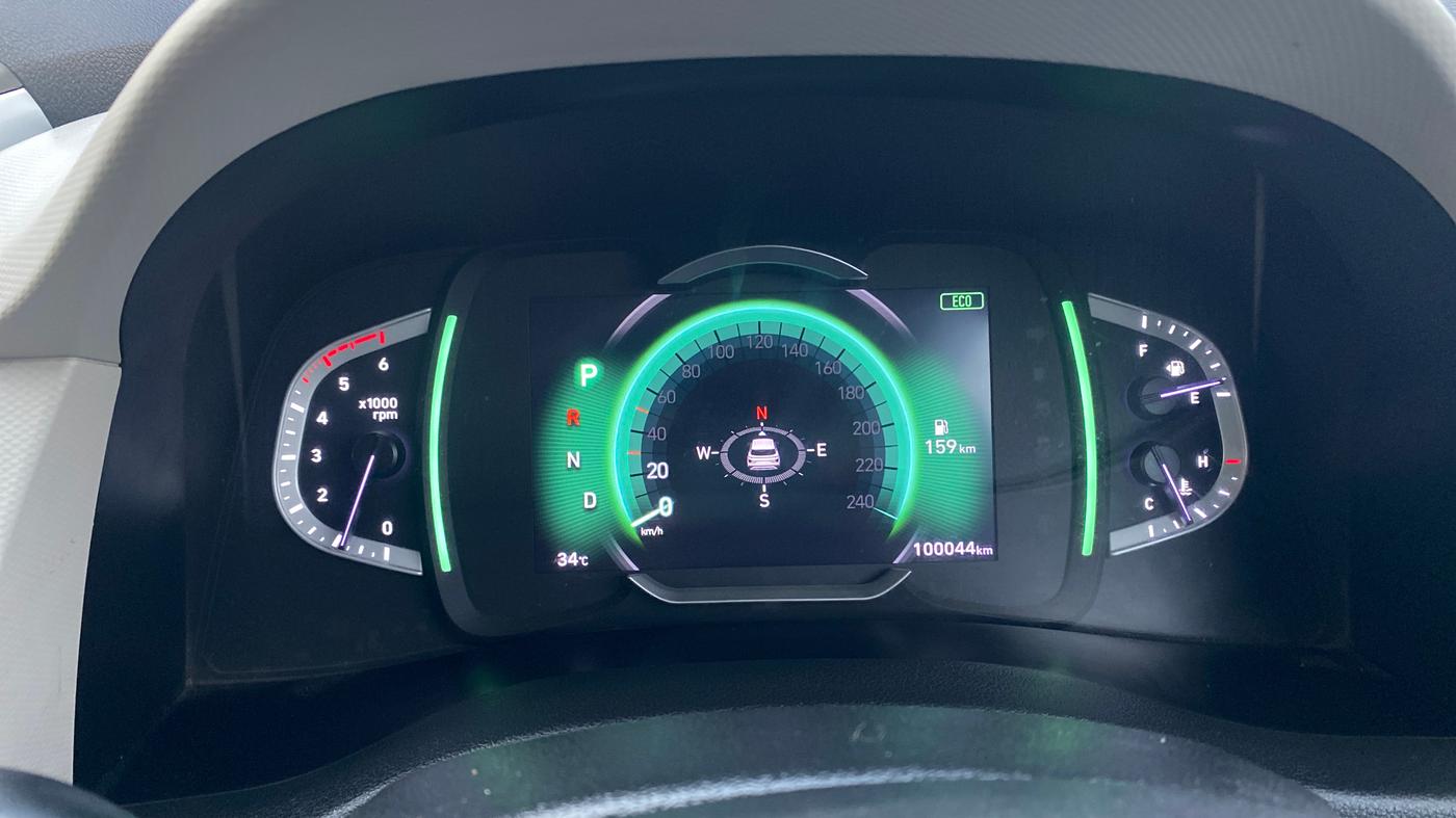 2021 Hyundai Creta SX (O) AT 1.5 DIESEL, Diesel, Automatic, 1,00,034 km, Odometer Image