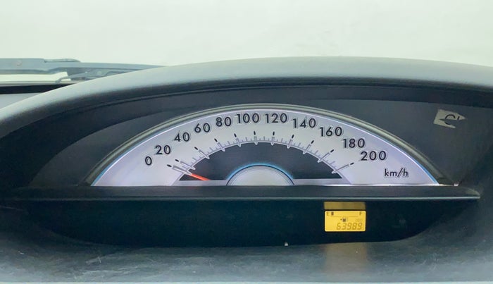 2012 Toyota Etios Liva G, Petrol, Manual, 63,983 km, Odometer Image