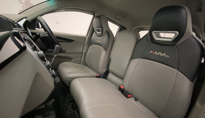 2016 Mahindra Kuv100 K8 6 STR, Petrol, Manual, 35,142 km, Right Side Front Door Cabin