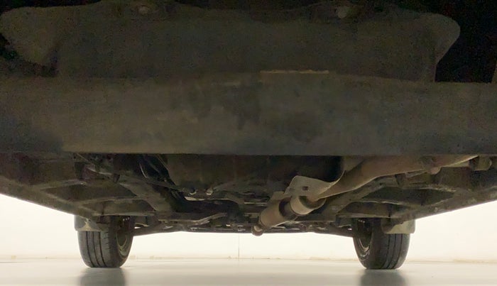 2016 Mahindra Kuv100 K8 6 STR, Petrol, Manual, 35,142 km, Rear Underbody