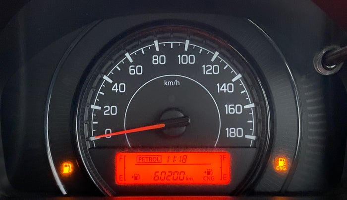 2021 Maruti New Wagon-R LXI CNG 1.0 L, CNG, Manual, 60,266 km, Odometer Image