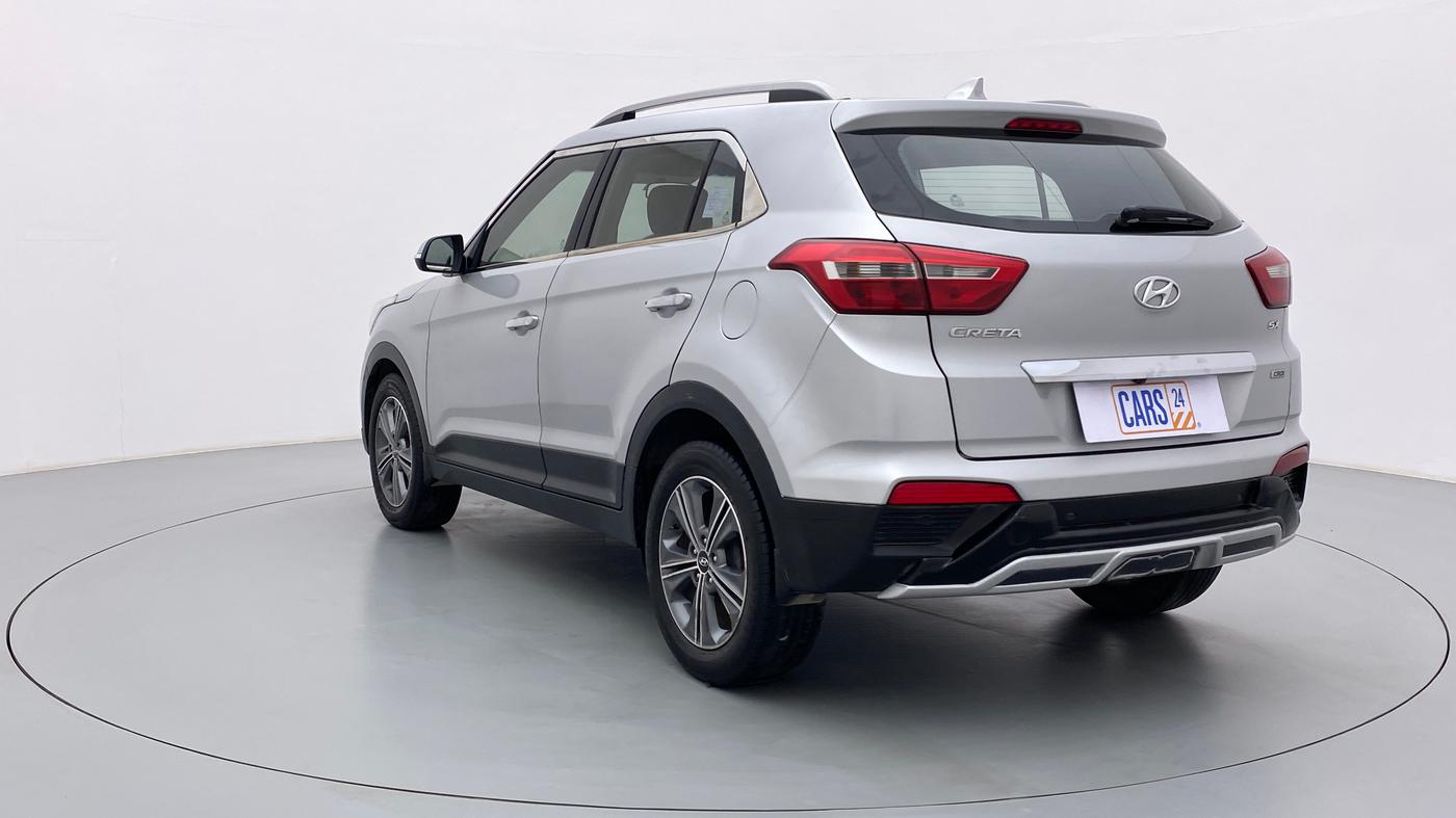 2016 Hyundai Creta 1.6 SX (O) CRDI, Diesel, Manual, 97,793 km, Left Back Diagonal