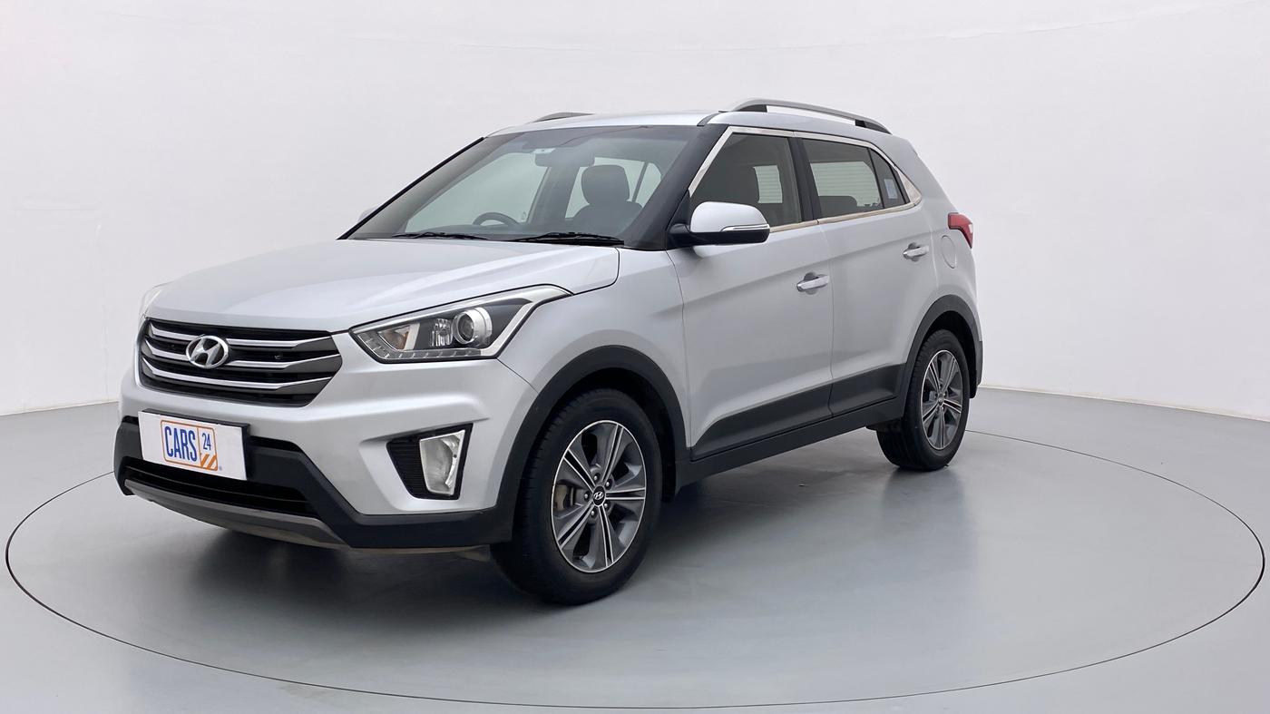 2016 Hyundai Creta 1.6 SX (O) CRDI, Diesel, Manual, 97,793 km, Left Front Diagonal