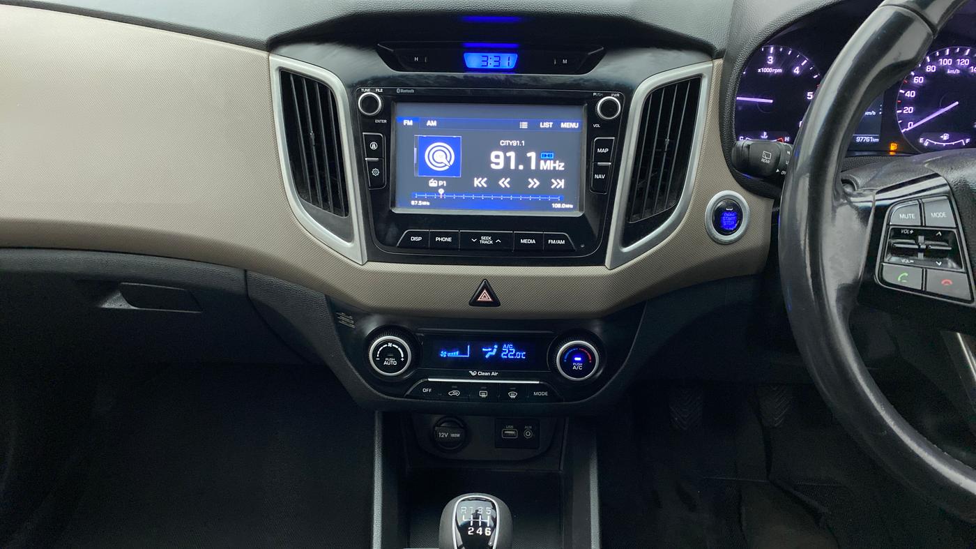 2016 Hyundai Creta 1.6 SX (O) CRDI, Diesel, Manual, 97,793 km, Air Conditioner