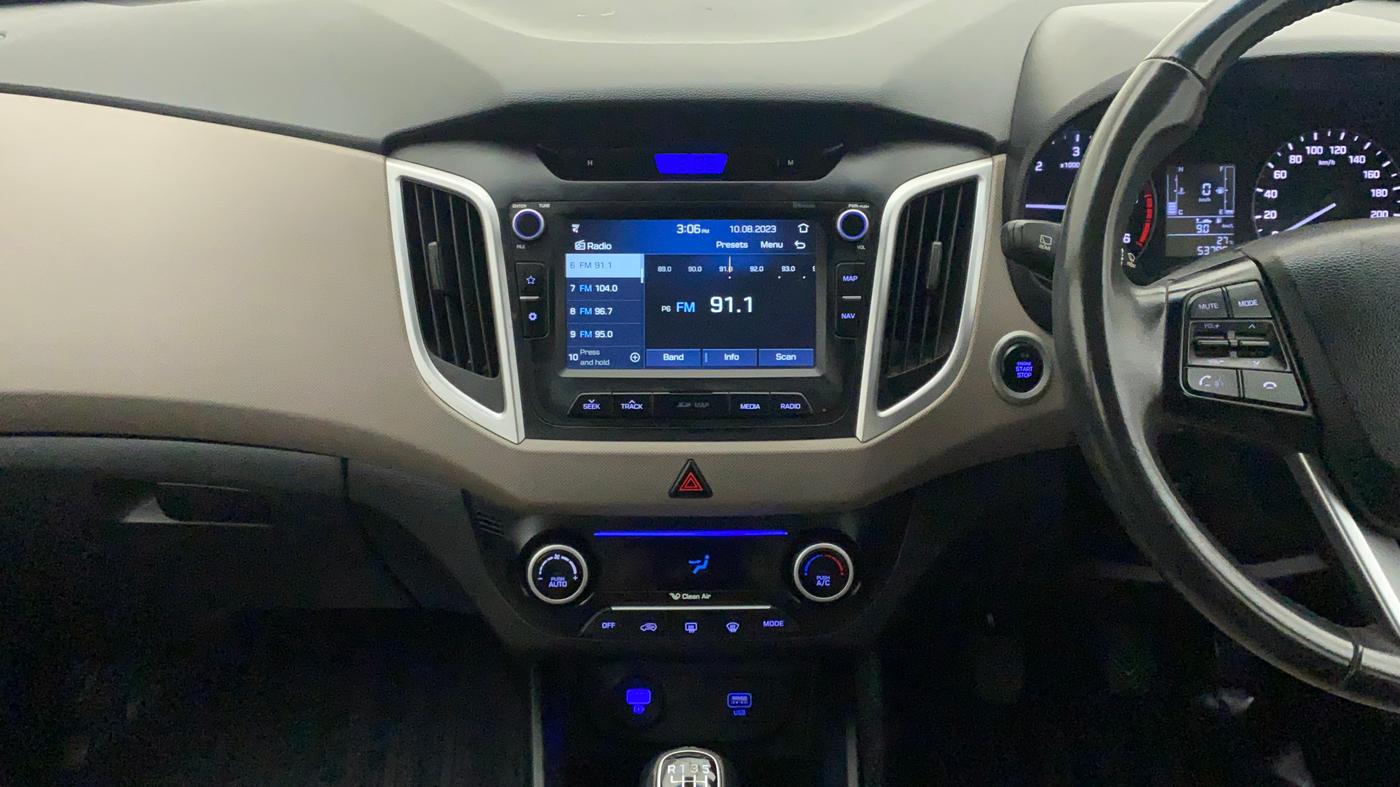 2018 Hyundai Creta SX 1.6 DIESEL, Diesel, Manual, 53,785 km, Air Conditioner