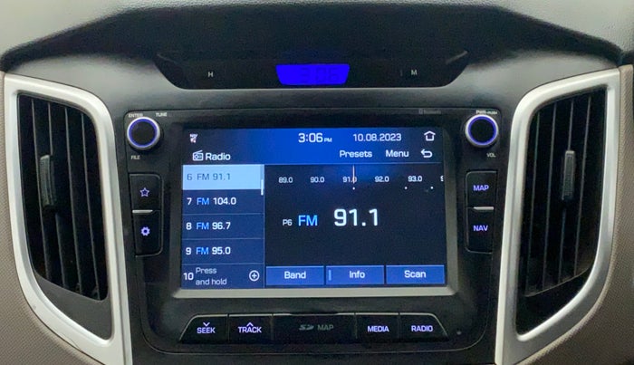 2018 Hyundai Creta SX 1.6 DIESEL, Diesel, Manual, 53,785 km, Infotainment System
