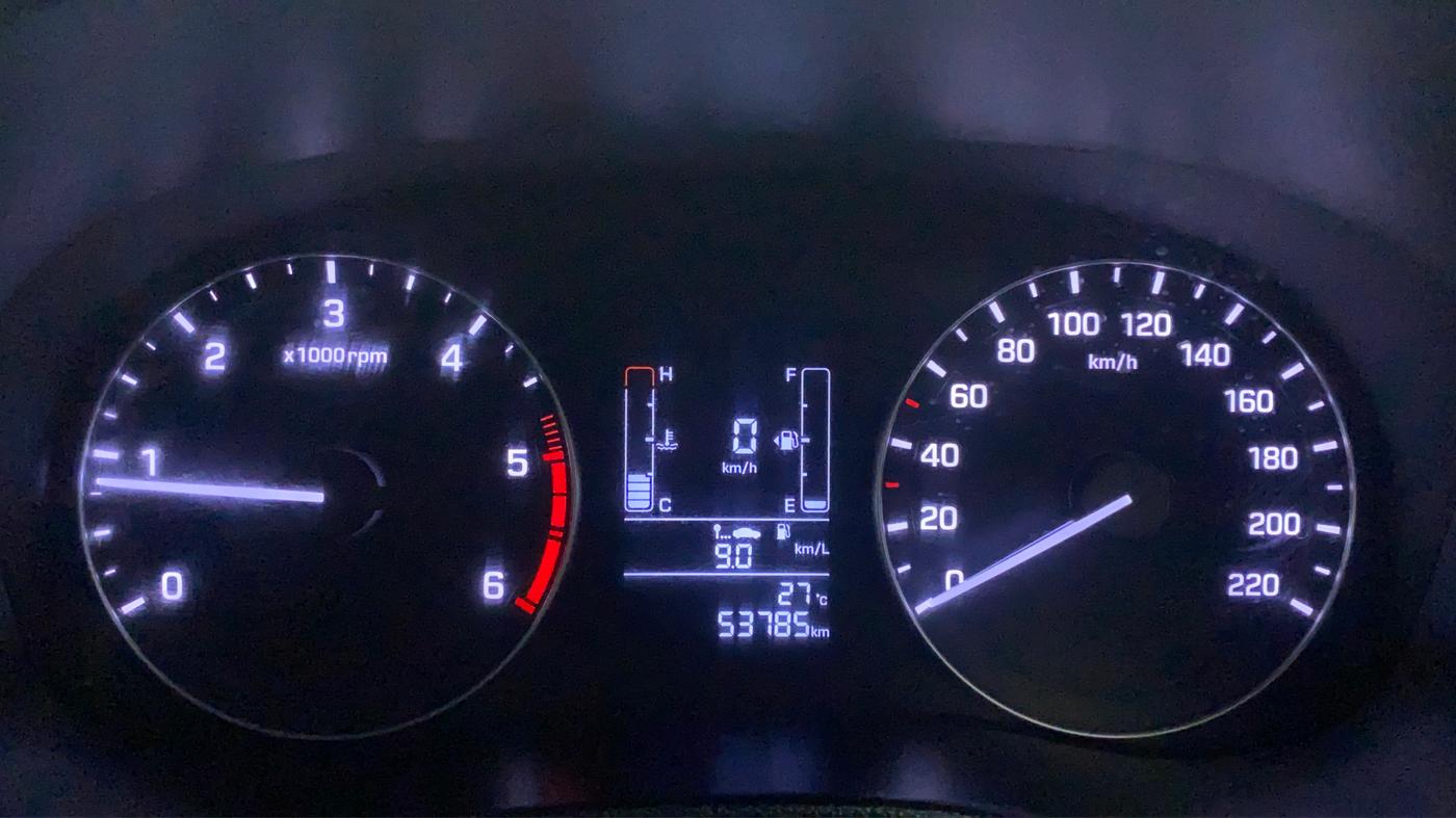2018 Hyundai Creta SX 1.6 DIESEL, Diesel, Manual, 53,785 km, Odometer Image