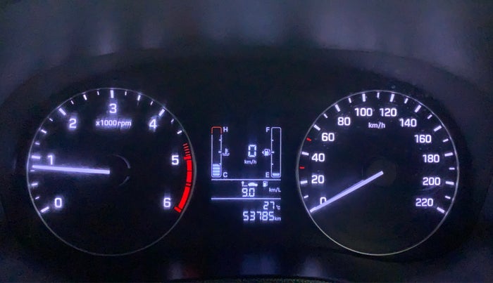 2018 Hyundai Creta SX 1.6 DIESEL, Diesel, Manual, 53,785 km, Odometer Image