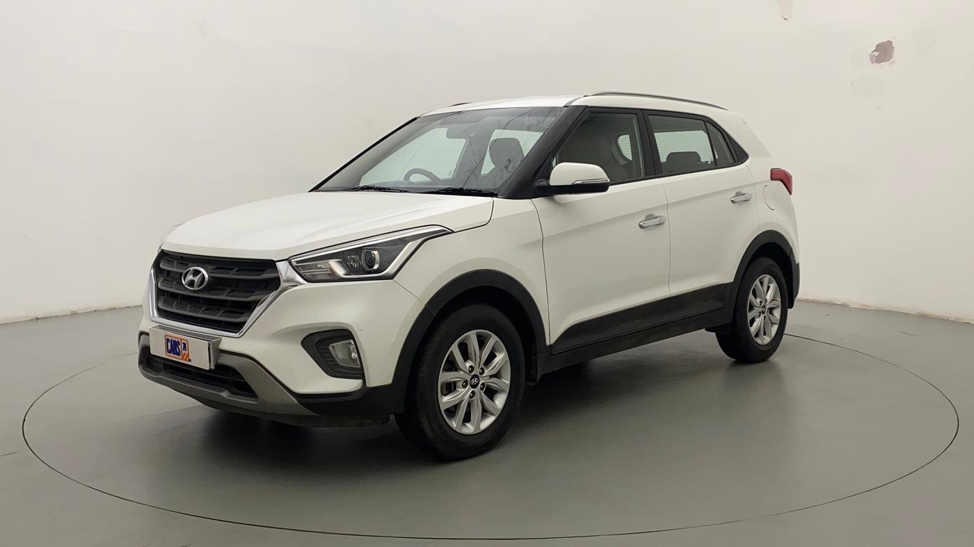 2018 Hyundai Creta SX 1.6 DIESEL, Diesel, Manual, 53,785 km, Left Front Diagonal