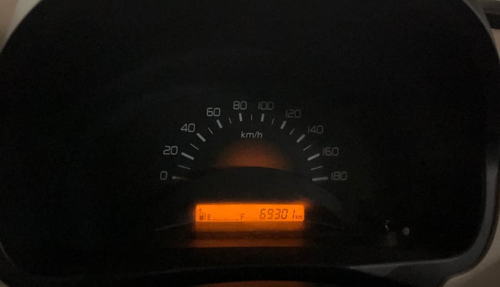 2017 Maruti Wagon R 1.0 LXI CNG, CNG, Manual, 69,240 km, Odometer Image