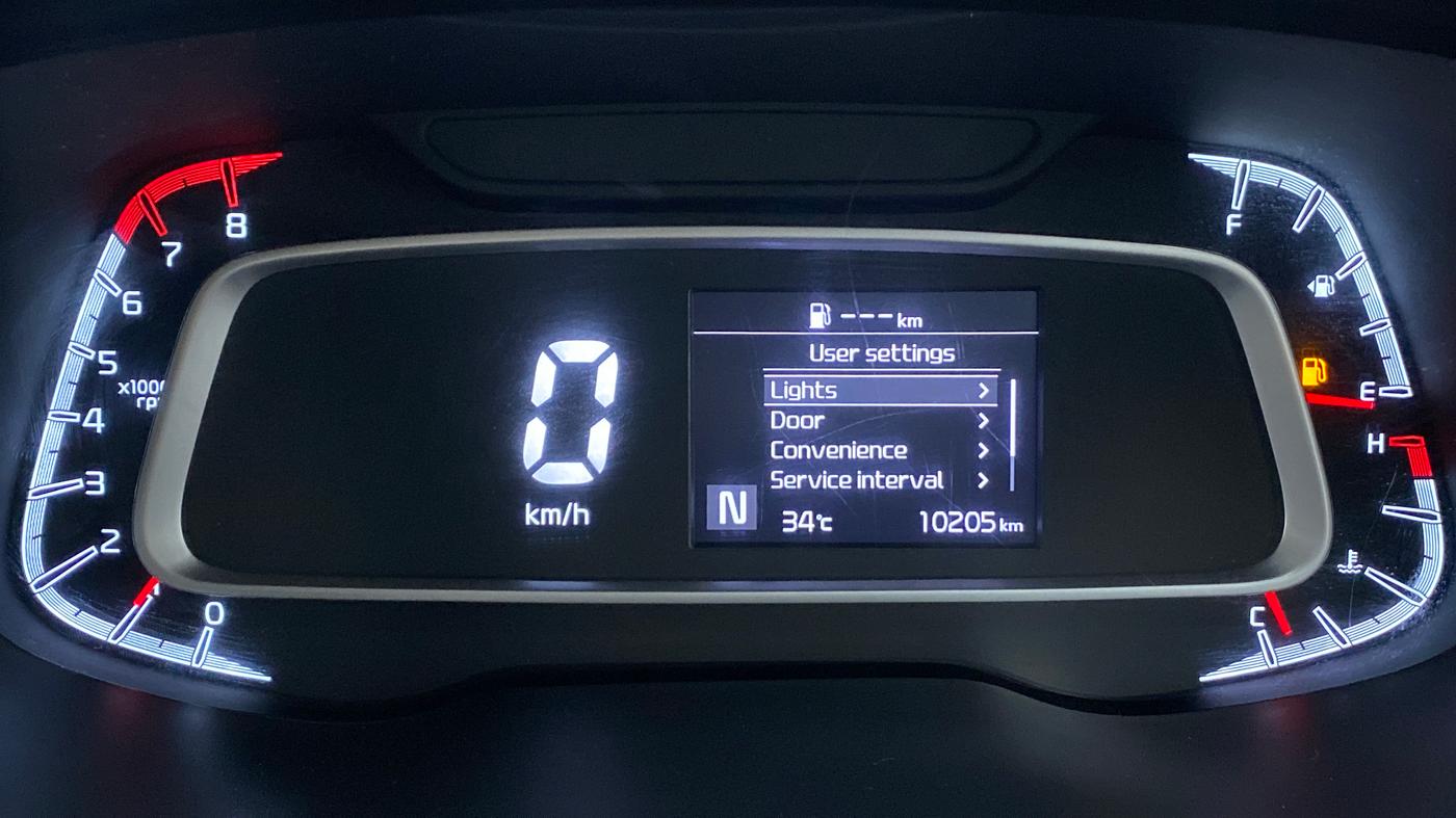 2021 KIA SONET HTX 1.0 IMT, Petrol, Manual, 10,949 km, Odometer Image