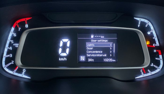 2021 KIA SONET HTX 1.0 IMT, Petrol, Manual, 10,949 km, Odometer Image
