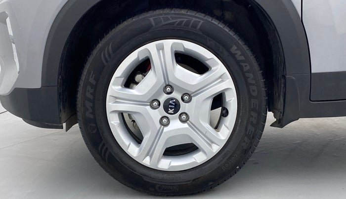 2021 KIA SONET HTX 1.0 IMT, Petrol, Manual, 10,949 km, Left Front Wheel