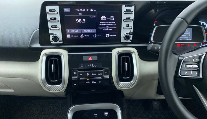 2021 KIA SONET HTX 1.0 IMT, Petrol, Manual, 10,949 km, Air Conditioner