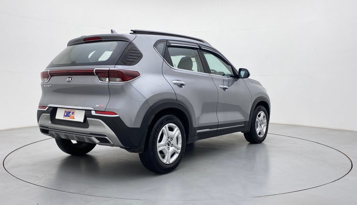 2021 KIA SONET HTX 1.0 IMT, Petrol, Manual, 10,949 km, Right Back Diagonal