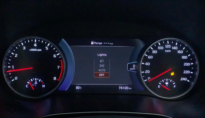 2020 KIA SELTOS GTX PLUS 1.4 PETROL, Petrol, Manual, 74,159 km, Odometer Image