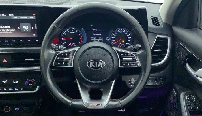 2020 KIA SELTOS GTX PLUS 1.4 PETROL, Petrol, Manual, 74,159 km, Steering Wheel Close Up